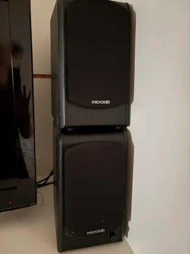 Monitor de áudio micro lab (acompanha bolsa)