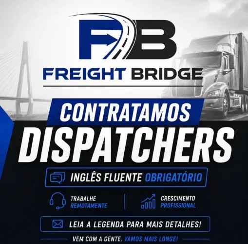 Contratamos DISPATCHERS (Inglês FLUENTE obrigatório)