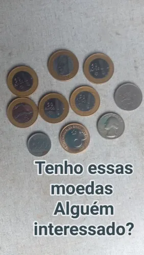 Moedas antigas 