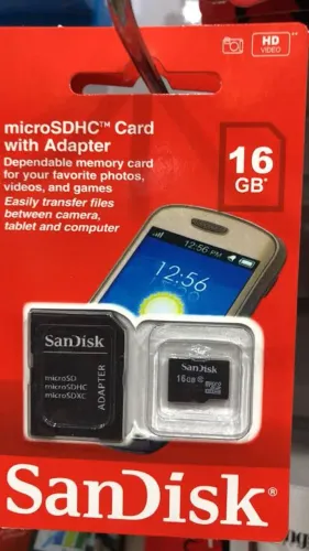 Vendo 2 cartões de memória por $50 reais de 16gb e 4 gb. Entrego
