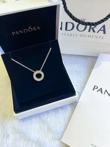 Colar Pandora círculo Small brilhante 