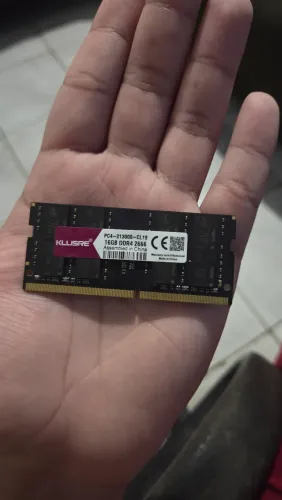 Memória RAM 16GB DDR4 para notebook