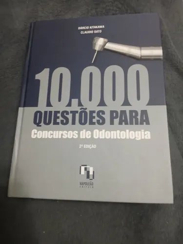 Livro " 10000 questões para concursos de odontologia"' 2ª Edição