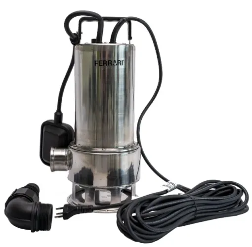 Bomba submersa BSI-850 Inox 850w água suja ( Ferrari )