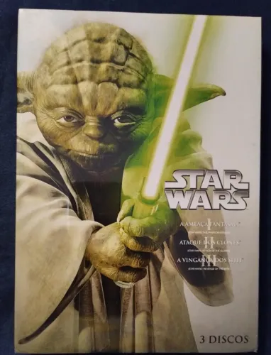BOX COLEÇÃO DVD STAR WARS I, II, II ORIGINAL LACRADO