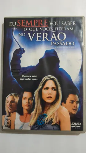 DVD Eu Sempre Vou Saber o que Vocês Fizeram no Verão Passado