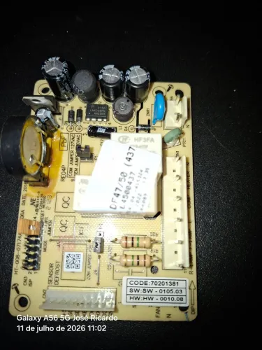 Placa geladeira Electrolux DF47/50