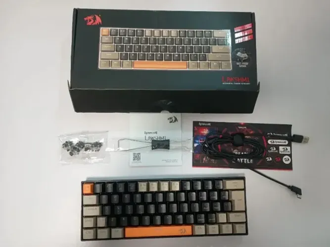 Teclado redragon lakshmi switch brown (novíssimo --> nem mesmo 3 dias de uso)