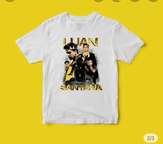 Blusa feminina Luan Santana