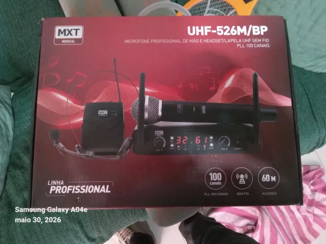 Vendo mic fone novos sem marca de uso