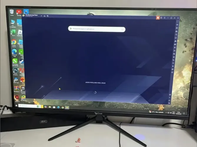 MONITOR 4K | 32" POLEGADAS 1MS | PRA VENDER LOGO, ZERADO