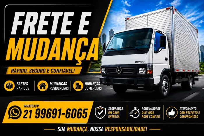 Fretes e mudanças recreio/barra/ VG/zona sul