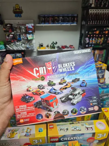 Display Blokees WHEELS TRANSFOMERS C01 