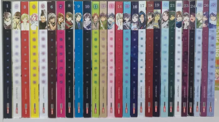 Noragami Vol. 1 ao 27 (Coleção Completa) + Brindes