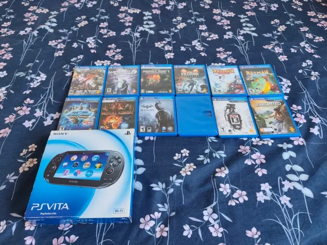 Psvita com 12 jogos