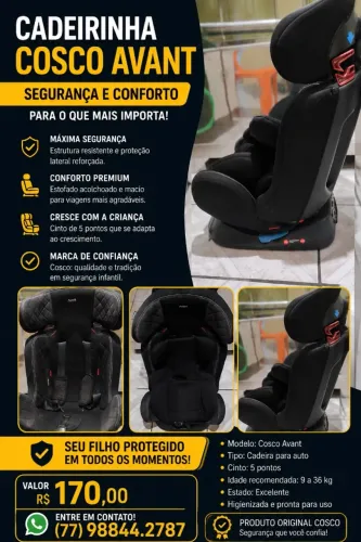 Cadeirinha infantil