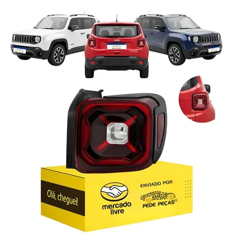Sinaleira Traseira Direita Jeep Renegade 2020 2021 C/led Direito/passageiro