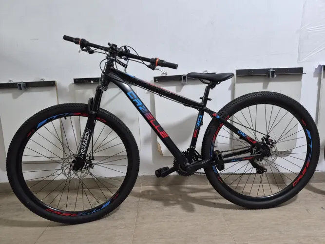 bicicleta aro 29  colli 21 velocidades cazelli turim preto