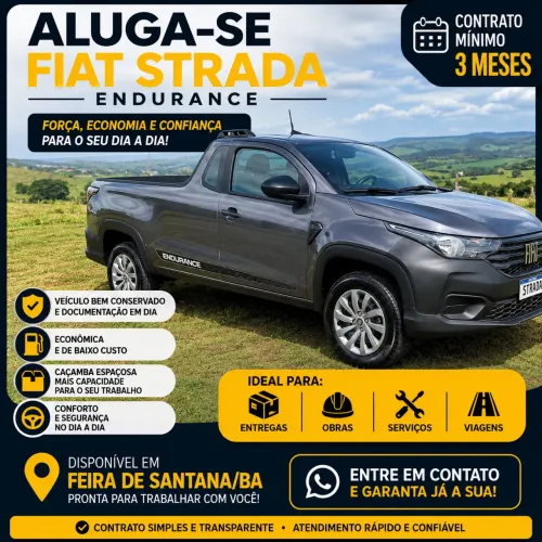 Aluguel Fiat strada 2021