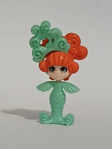 Brinquedo Kinder Ovo Sereia verde e ruiva