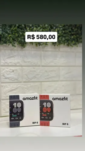 Relógio digital amazfit bip 6