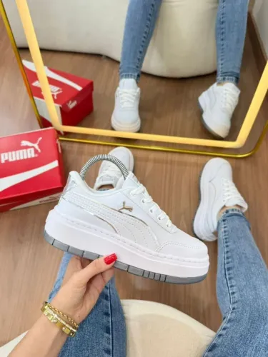 Tênis feminino Style basic branco