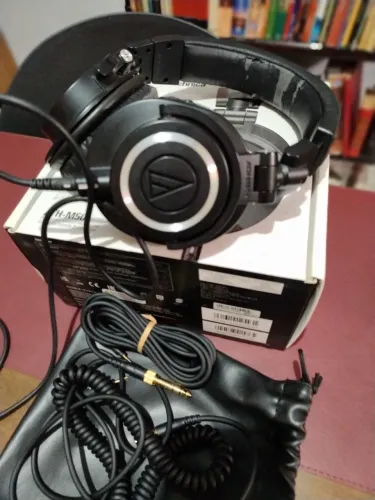 Fone Audio Technica M50x: excelente fone profissional - para sair rápido