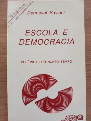 Livro escola e democracia
