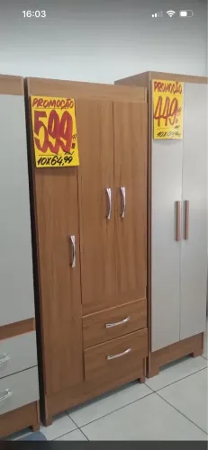Guarda roupa montado apenas 600,00