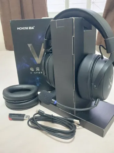 Headset Mchose v9 pro + Earpad extra