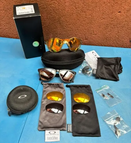 Oakley Subzero Jade Opaline Prizm 24K + Frogskins + acessórios originais