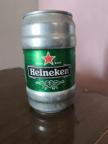 Lata Heineken Importada Antiga 710 ml Lacrada - Para Colecionador