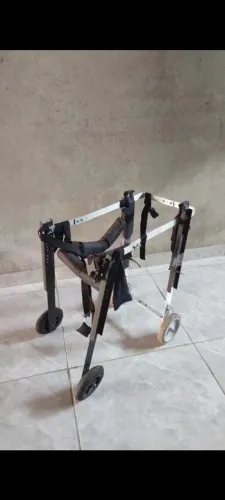 Cadeira de rodas para cachorro