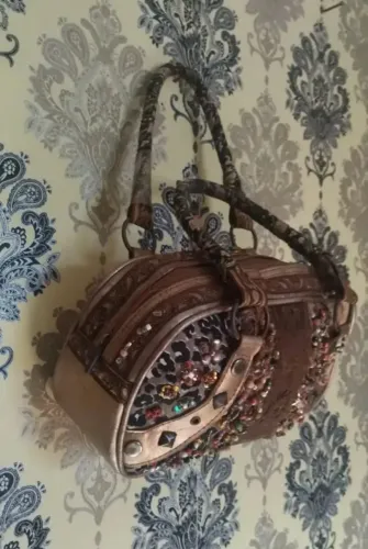 Bolsa De Ombro Feminina Com Fecho - Genérica