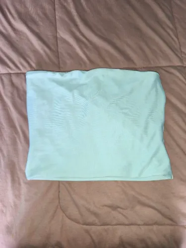 Cropped tomara que caia branco