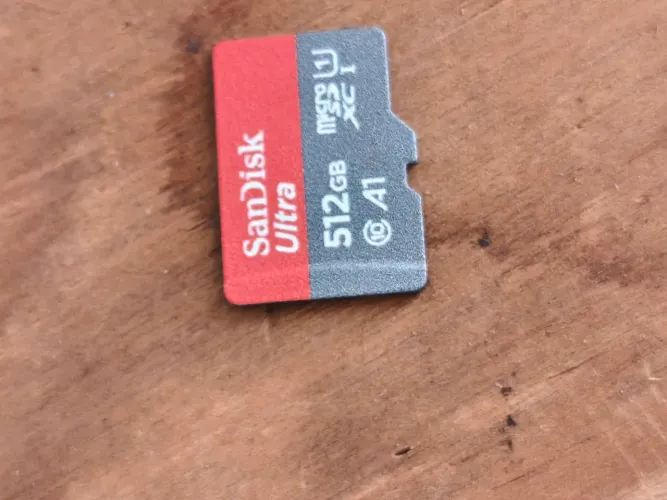 Cartão Mini SD 512 GB