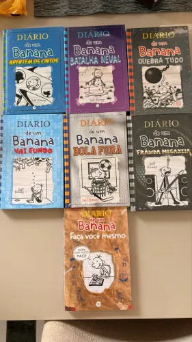 Coleção Diário de um Banana Vol 12 a 17