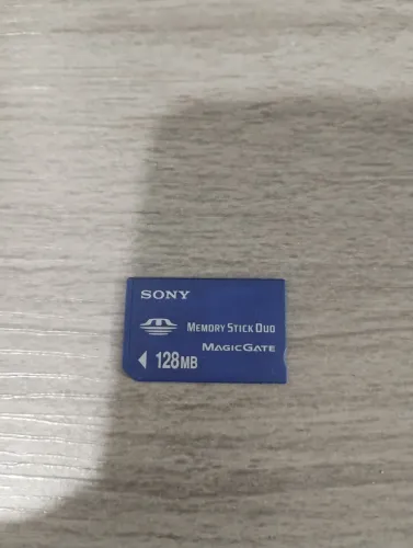 Cartão de memória Sony cybershot 128mb