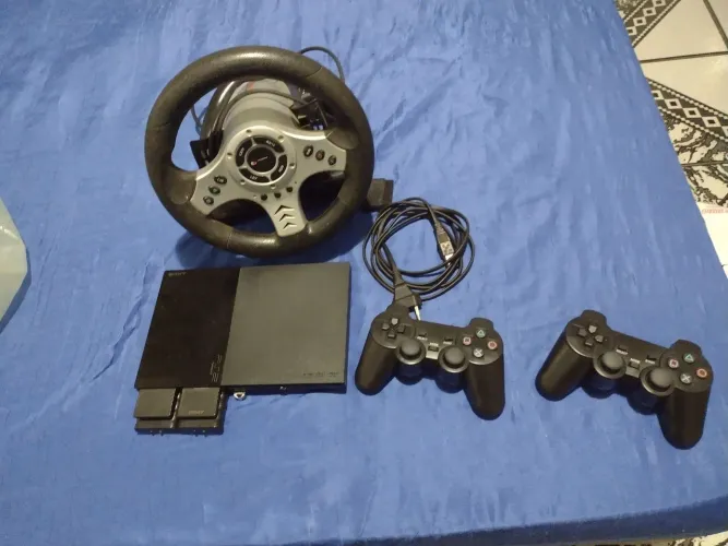 Playstation 2 funcionando perfeitamente