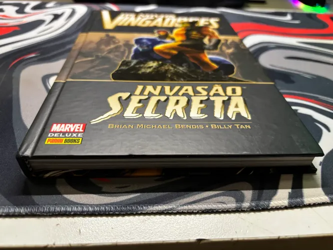 Os novos vingadores - Invasão Secreta- Marvel Deluxe - HQ Panini