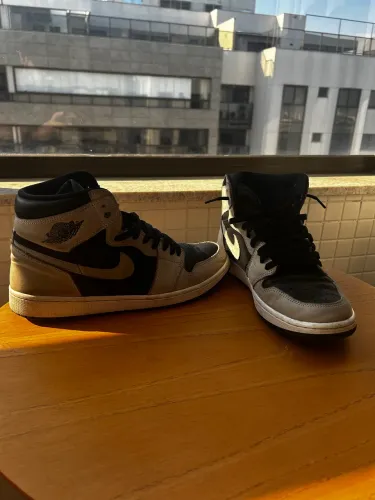 Air Jordan 1 cinza tamanho 44