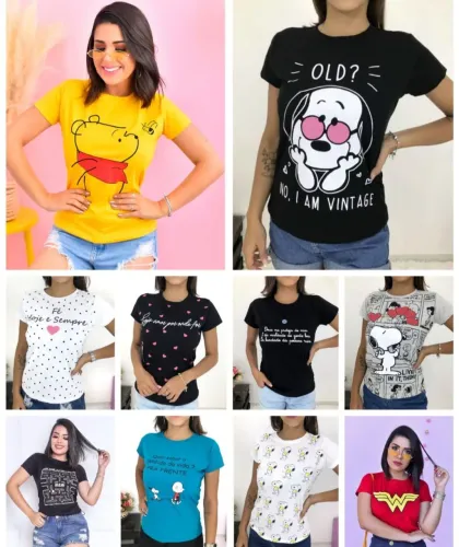 Blusas femininas no atacado 