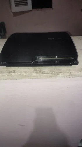 PlayStation 3 Slim Destravado + 2 Controles + Cabos (Só Pegar e Jogar) pra vender hoje 