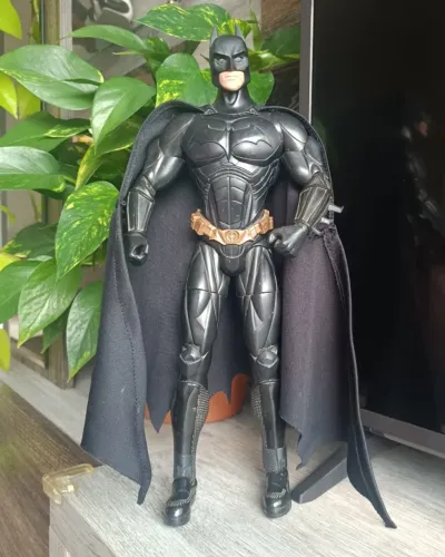 Boneco Batman Begins (2005) Mattel 35cm Action Figure Colecionável