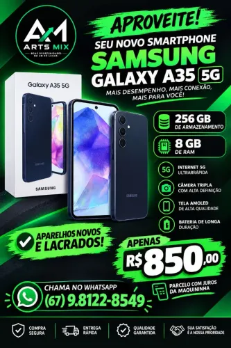 Celular- Vendo Galaxy A35 5G