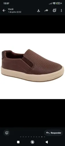 Sapato infantil semi novos
