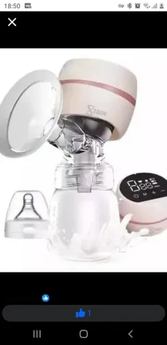 Bomba extratora de leite materno elétrica