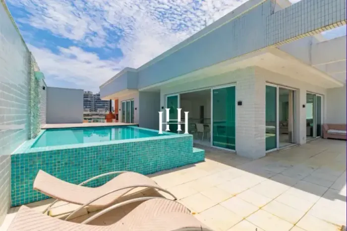 Cobertura com 4 Quartos para alugar, 575m² - Barra da Tijuca