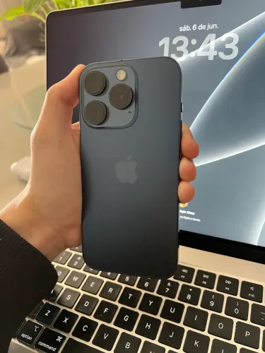 iPhone 15 Pro Azul 128gb