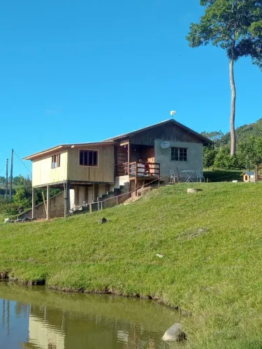 ANITÁPOLIS/SC - Lindo sítio pronto para morar 2hectares